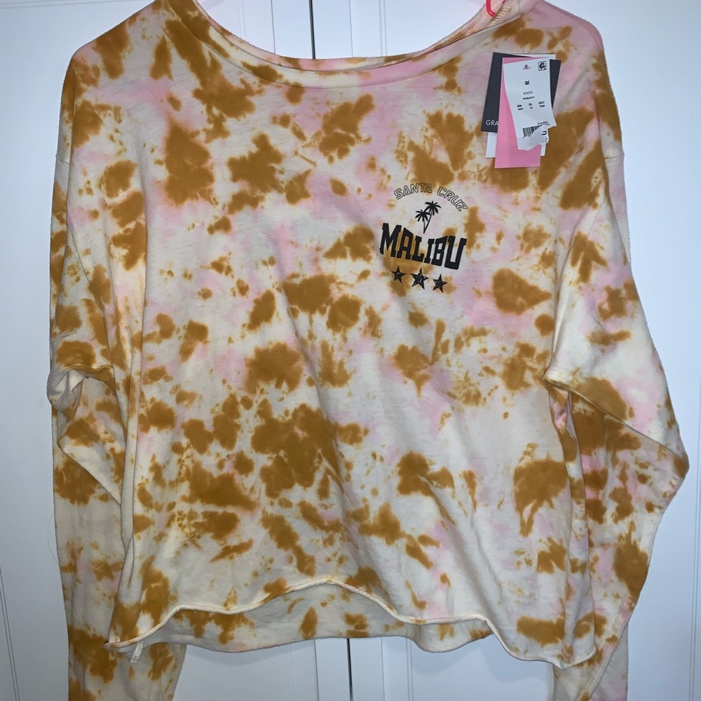 Long sleeve crop top